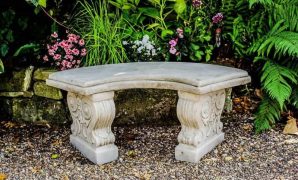 Bangku Taman Cor Beton Estetik dan Tahan Lama untuk Ruang Terbuka Bangku Taman Cor Beton